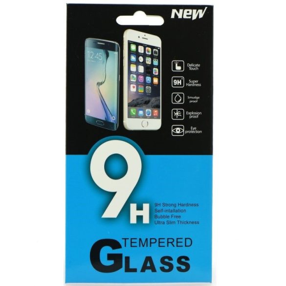 Samsung Galaxy A22 4G SM-A225F, Kijelzővédő fólia, ütésálló fólia (az íves részre NEM hajlik rá!), Tempered Glass (edzett üveg), Clear