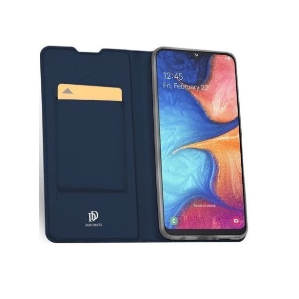 Huawei Honor 30 Pro / 30 Pro Plus, Oldalra nyíló tok, stand, Dux Ducis, sötétkék