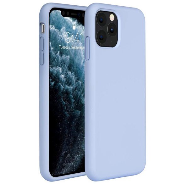 Apple iPhone 7 / 8 / SE (2020) / SE (2022), Szilikon tok, Wooze Liquid Silica Gel, lila