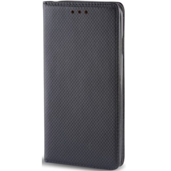 Huawei P50 / P50E, Oldalra nyíló tok, stand, Smart Magnet, fekete