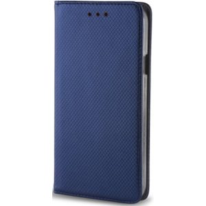 Xiaomi Redmi Note 10 5G / Poco M3 Pro 5G, Oldalra nyíló tok, stand, Smart Magnet, sötétkék