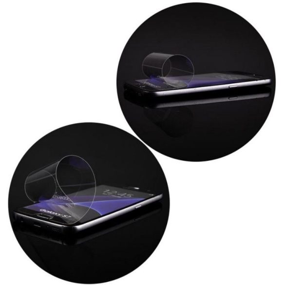 Samsung Galaxy A32 4G SM-A325F, Kijelzővédő fólia, ütésálló fólia, Tempered Glass (edzett üveg), Nano Flexi Glass, Clear