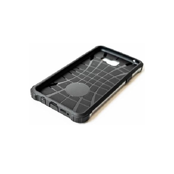 Apple iPhone 13 Pro Max, Műanyag hátlap védőtok, Defender, fémhatású, ezüst