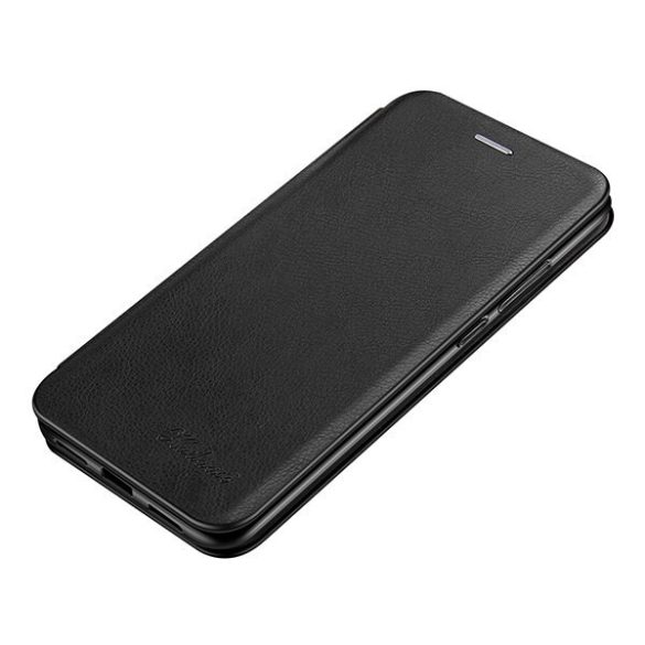 Samsung Galaxy A42 5G / M42 5G SM-A426B / M426B, Oldalra nyíló tok, stand, Wooze Protect And Dress Book, fekete