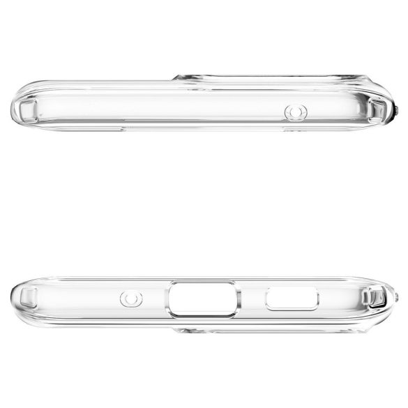 Apple iPhone 13 Mini, Szilikon tok, Spigen Liquid Crystal, átlátszó