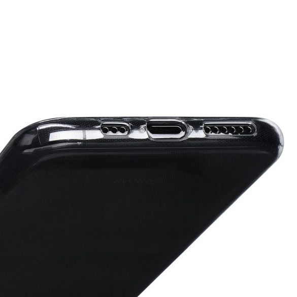 Apple iPhone 13 Mini, Szilikon tok, Jelly Case, Roar, átlátszó