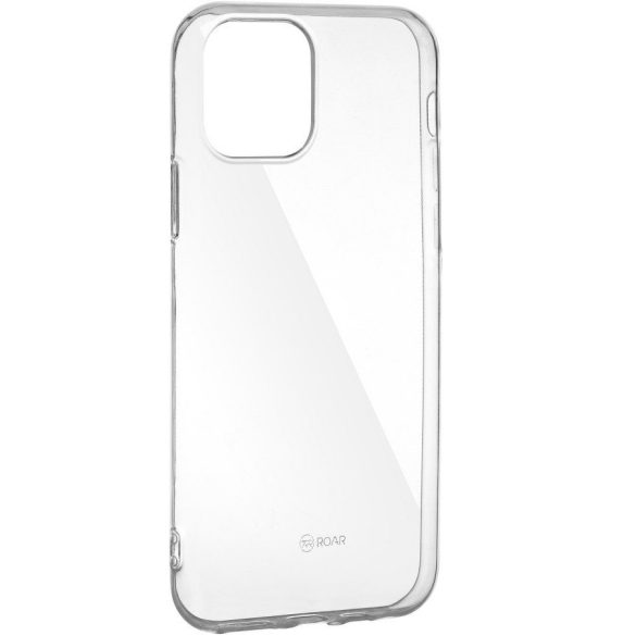 Samsung Galaxy A21s SM-A217F, Szilikon tok, Jelly Case, Roar, átlátszó