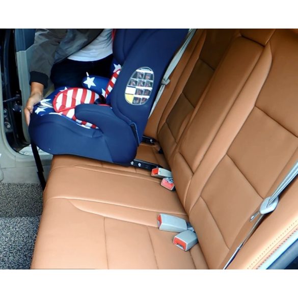 Gyermeküléstartó konzol autóba, ISOFIX szabvány, Wooze Car Child Seat Restraint, fekete
