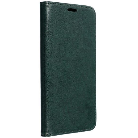 Huawei P40, Oldalra nyíló tok, stand, Magnet Book, zöld