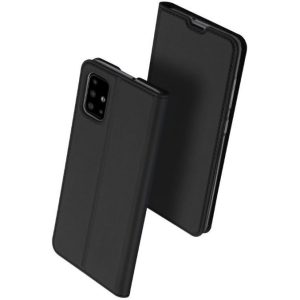 Motorola Moto G50, Oldalra nyíló tok, stand, Dux Ducis, fekete