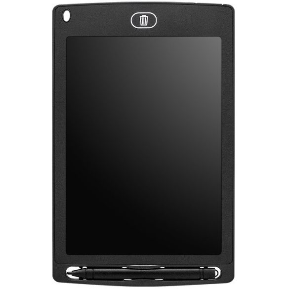 Kreatív elektronikus rajz- írótábla, 8.5 colos LCD kijelzővel, tollal, elemes, Wooze Electric Writing Table, fekete