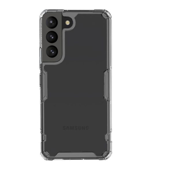 Samsung Galaxy S22 5G SM-S901, Szilikon tok, műanyag hátlap, ultravékony, Nillkin Nature Pro, átlátszó