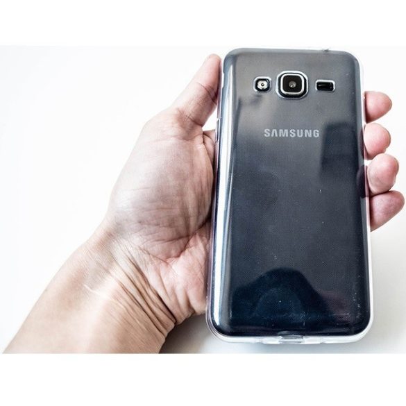 Samsung Galaxy S22 Ultra 5G SM-S908, Szilikon tok, átlátszó