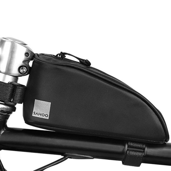 Univerzális, kerékpáros / biciklis tartó, táska, vázra szerelhető, vízálló, Sahoo 122051, fekete