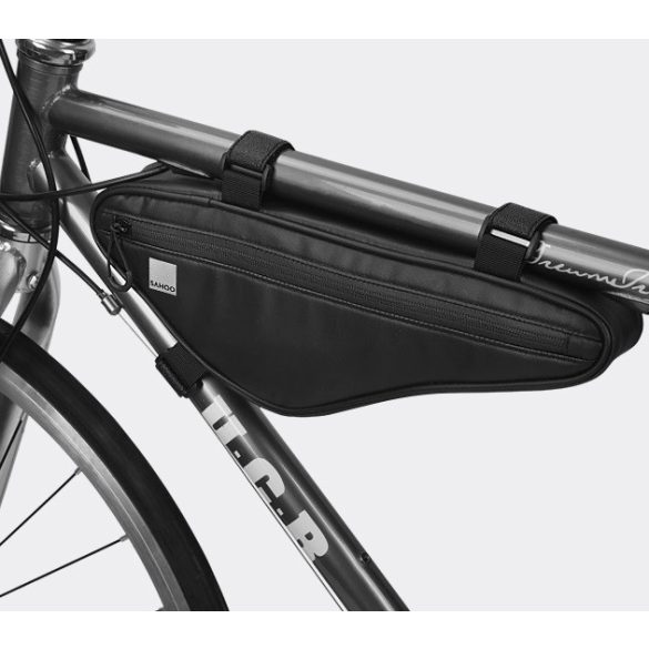 Univerzális, kerékpáros / biciklis tartó, táska, vázra szerelhető, vízálló, Sahoo 122057, fekete