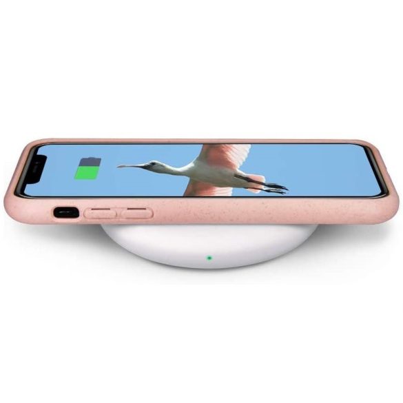Apple iPhone 12 / 12 Pro, Bioplasztik tok, környezetbarát, Wooze Bio, rózsaszín