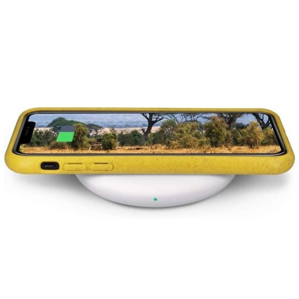 Apple iPhone 12 Pro Max, Bioplasztik tok, környezetbarát, Wooze Bio, sárga