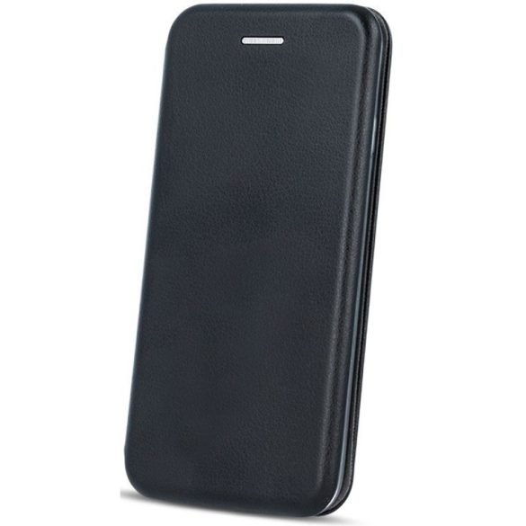 Apple iPhone 14, Oldalra nyíló tok, stand, Forcell Elegance, fekete
