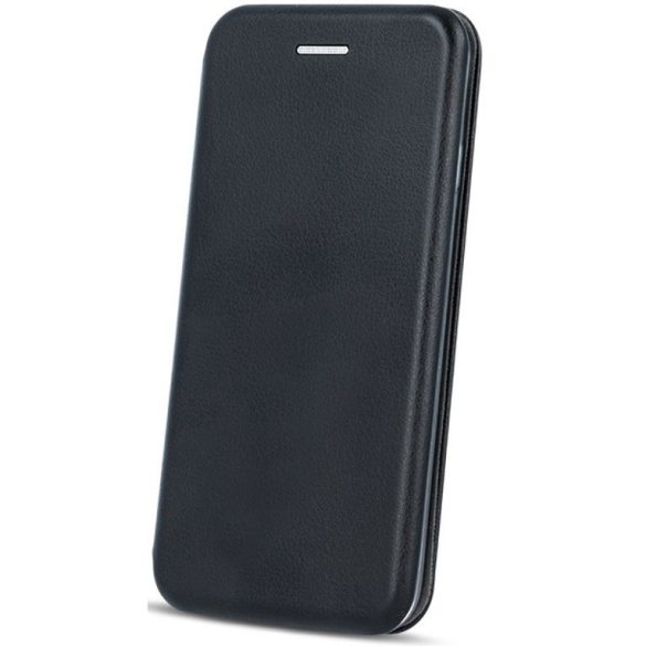 Apple iPhone 14 Plus, Oldalra nyíló tok, stand, Forcell Elegance, fekete