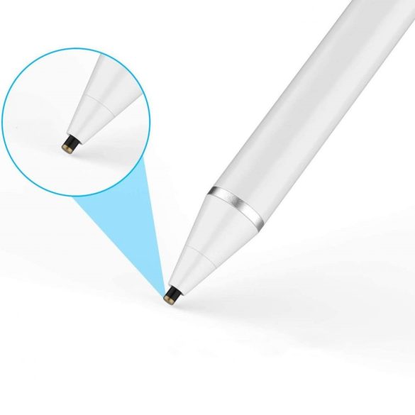 Univerzális toll, műanyag, (bármilyen kapacitív kijelzőhöz), Active Stylus Pen, kék