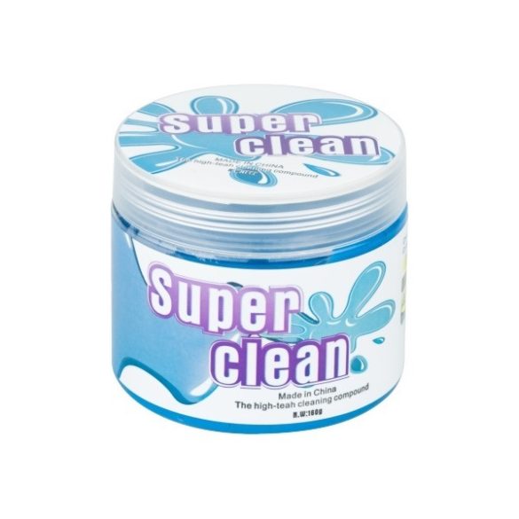 Univerzális tisztító zselé, nehezen hozzáférhető helyekhez, Wooze Super Clean, kék