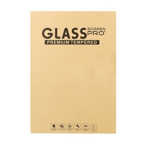 Apple iPad 10.9 (2022), Kijelzővédő fólia, ütésálló fólia, Tempered Glass (edzett üveg), Clear