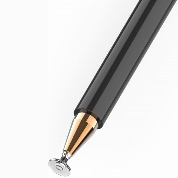 Univerzális toll, (bármilyen kapacitív kijelzőhöz), Charm Stylus Pen, fekete/arany