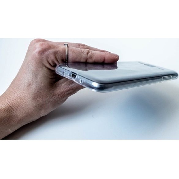 Samsung Galaxy S23 SM-S911, Szilikon tok, átlátszó