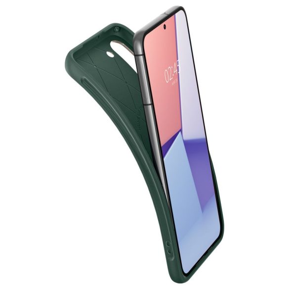 Samsung Galaxy S23 SM-S911, Szilikon tok, Spigen Ciel Cyrill Ultra Color, zöld