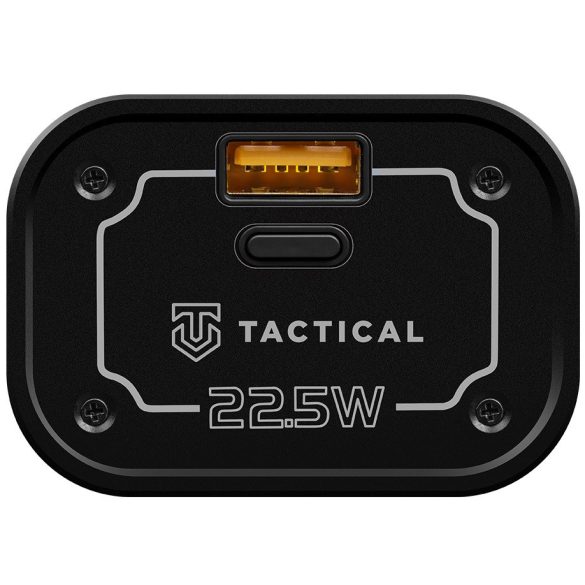 Külső akkumulátor, 19200 mAh, 22.5W, Okostelefonhoz és TabletPC-hez, USB aljzat, USB Type-C aljzat, LED kijelzővel, gyorstöltés, Tactical C4 Explosive, fekete