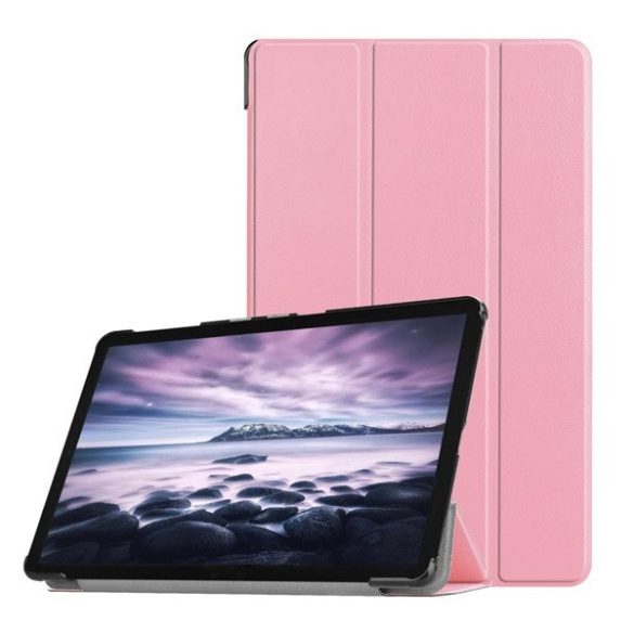 Samsung Galaxy Tab S9 Plus 12.4 SM-X810 / X816B, mappa tok, Trifold, rózsaszín