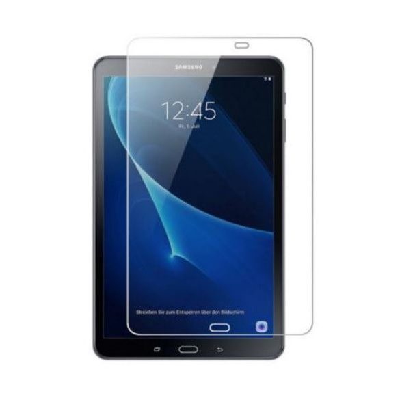 Samsung Galaxy Tab A 10.1 (2016) SM-T580 / T585 / P580 / P585, Kijelzővédő fólia, ütésálló fólia, Tempered Glass (edzett üveg), Clear