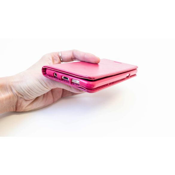 Huawei Nova Plus, Oldalra nyíló tok, stand, Magnet Book, pink