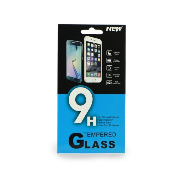 Huawei P10 Lite, Kijelzővédő fólia, ütésálló fólia (az íves részre NEM hajlik rá!), Tempered Glass (edzett üveg), Clear