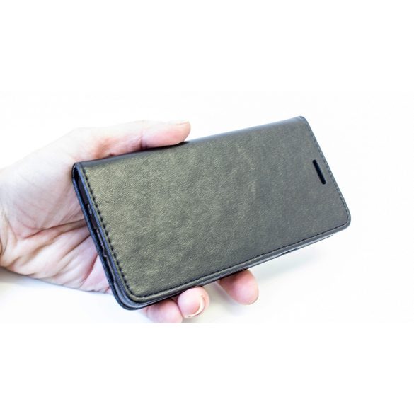 Samsung Galaxy S8 SM-G950, Oldalra nyíló tok, stand, Magnet Book, fekete