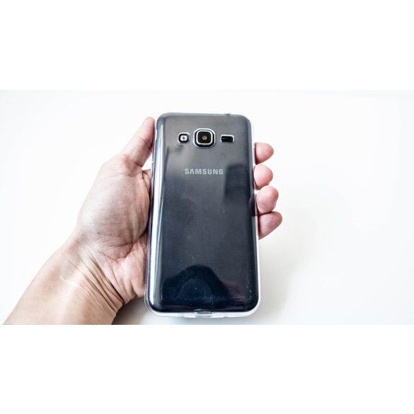 Samsung Galaxy J7 (2017) SM-J730F, TPU szilikon tok, átlátszó