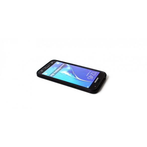 Motorola Moto Z2 Play, TPU szilikon tok, közepesen ütésálló, szálcsiszolt, karbon minta, fekete