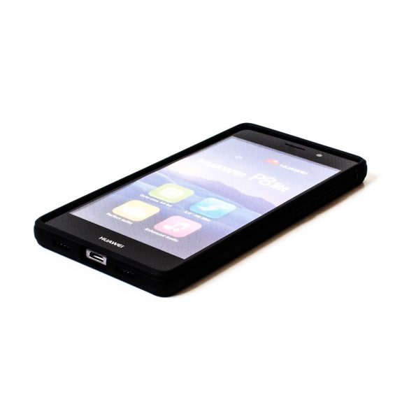 Apple iPhone XR, TPU szilikon tok, Spigen Rugged Armor, karbon minta, fekete