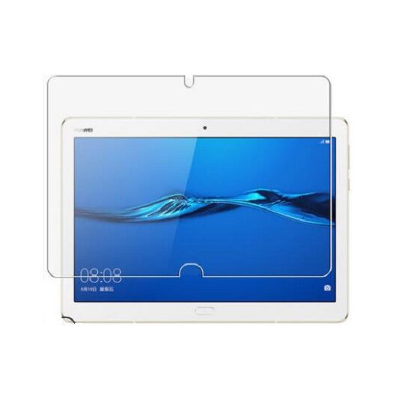 Huawei Mediapad M5 Lite 10.1, Kijelzővédő fólia, ütésálló fólia, Tempered Glass (edzett üveg), Clear