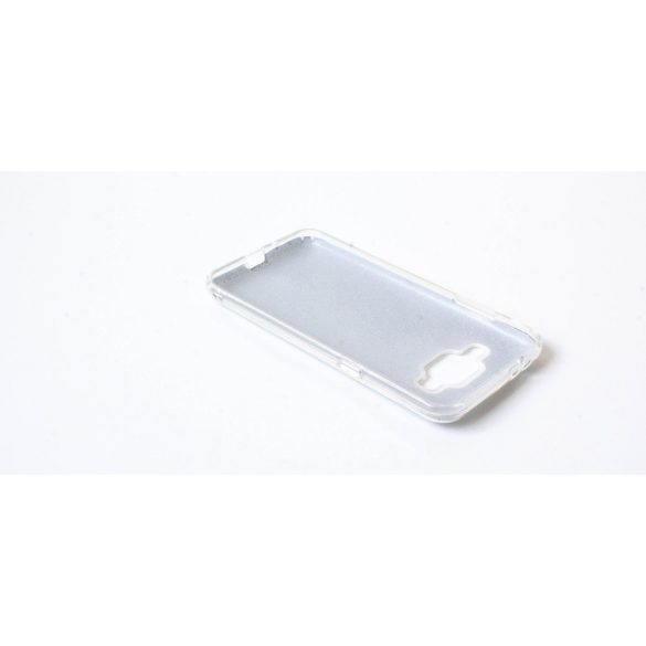 Apple iPhone XS Max, TPU szilikon tok, csillogó, Forcell Shining, ezüst
