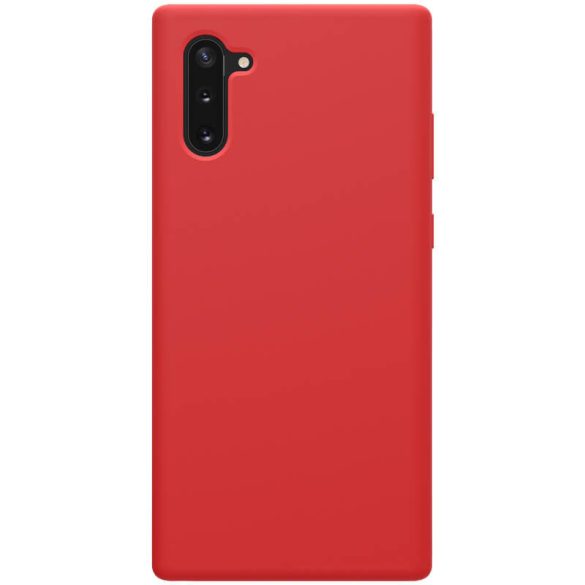 Samsung Galaxy Note 10 / 10 5G SM-N970 / N971, TPU szilikon tok, gumírozott, Nillkin Flex Pure, piros