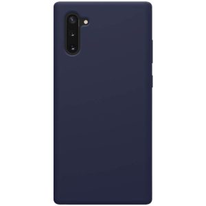 Samsung Galaxy Note 10 / 10 5G SM-N970 / N971, TPU szilikon tok, gumírozott, Nillkin Flex Pure, kék