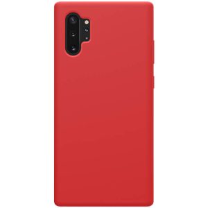 Samsung Galaxy Note 10 Plus / 10 Plus 5G SM-N975 / N976, TPU szilikon tok, gumírozott, Nillkin Flex Pure, piros