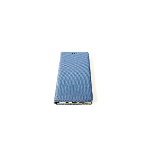 Samsung Galaxy Note 10 Plus / 10 Plus 5G SM-N975 / N976, Oldalra nyíló tok, stand, Smart Magnet, sötétkék