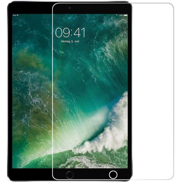 Apple iPad 10.2 (2019 / 2020 / 2021), Kijelzővédő fólia, ütésálló fólia, Tempered Glass (edzett üveg), Clear