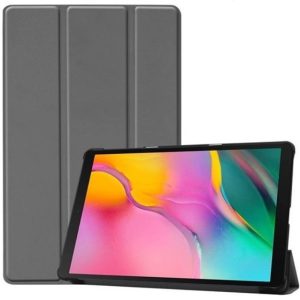 Samsung Galaxy Tab S6 Lite 10.4 / Tab S6 Lite 10.4 (2022) SM-P610 / P615 / P613 / P619, mappa tok, Trifold, szürke