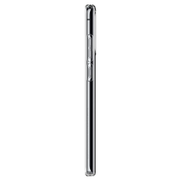 Samsung Galaxy Note 20 / 20 5G SM-N980 / N981, Szilikon tok, Spigen Liquid Crystal, átlátszó