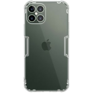 Apple iPhone 12 Pro Max, Szilikon tok, Nillkin Nature, ultravékony, átlátszó