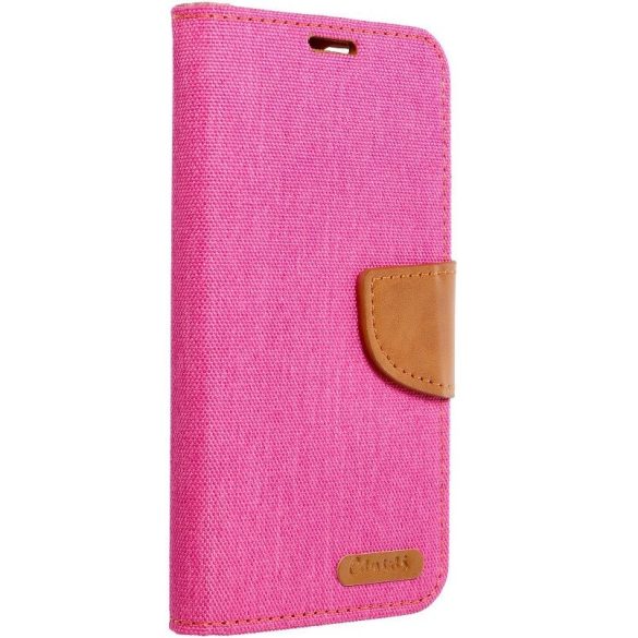 Samsung Galaxy S20 Ultra 5G SM-G988, Oldalra nyíló tok, stand, Canvas Book, rózsaszín