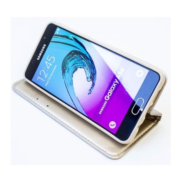 Samsung Galaxy M31s SM-M317F, Oldalra nyíló tok, stand, Magnet Book, arany